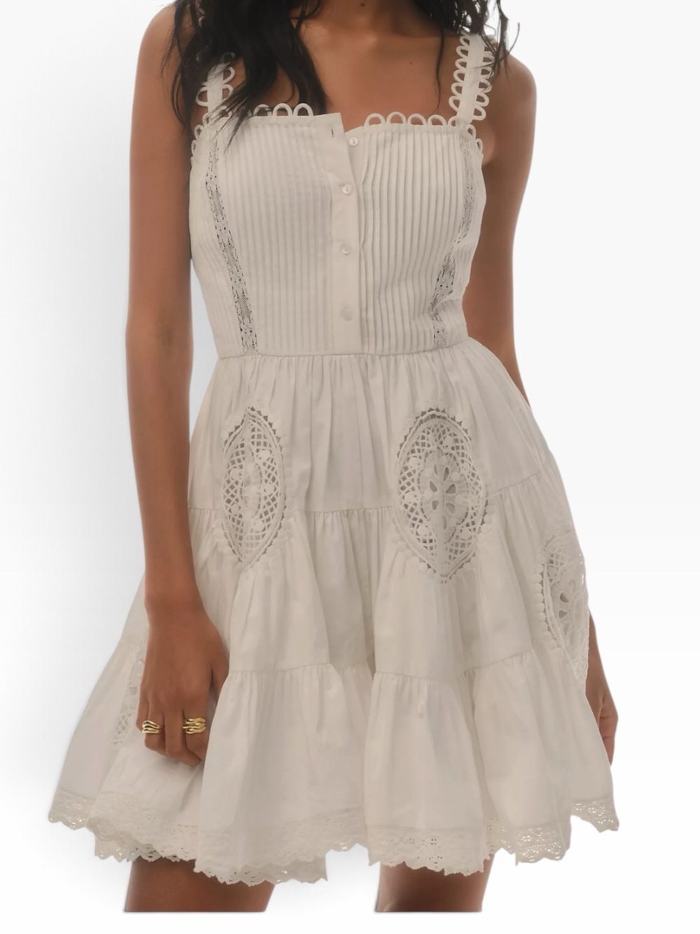 Anthropologie Forever That Girl Adrianna Lace Romper – Size Small